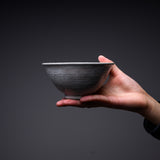 MARUKO Seto Ware Rice Bowl - Hana Mishima / 瀬戸焼 お茶碗