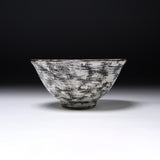 MARUKO Seto Ware Rice Bowl - Brushstrokes  / 瀬戸焼 お茶碗