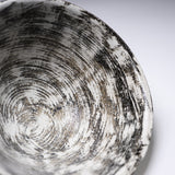 MARUKO Seto Ware Rice Bowl - Brushstrokes  / 瀬戸焼 お茶碗