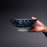 Minoware Japanese Hand painted Ramen Bowl - TAKO / うどん ラーメン 丼