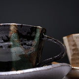 MARUKO Seto Ware Pair Mug Cup and Saucer Gift Set - Natural / 灶師ギフトセット