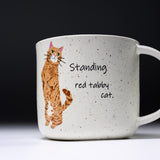 CYAMEKKE Cat Mug Cup - Panthera Tigris / ネコのマグカップ