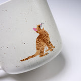 CYAMEKKE Cat Mug Cup - Panthera Tigris / ネコのマグカップ