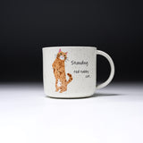 CYAMEKKE Cat Mug Cup - Panthera Tigris / ネコのマグカップ