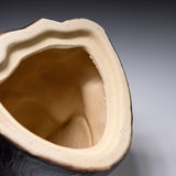 Shigaraki Ware Lucky Raccoon Ornament with Sake Bottole - 17 cm / 信楽焼 たぬき