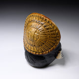 Shigaraki Ware Lucky Raccoon Ornament - 17 cm / 信楽焼 たぬき