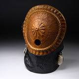 Shigaraki Ware Lucky Raccoon Ornament - 32 cm / 信楽焼 たぬき