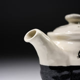 Mino ware Teapot 490ml - Black Cat / 黒猫ティーポット