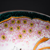 Premium Kutani ware  Decorative Plate - Horse in the Spring / 九谷焼 飾り皿