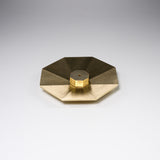 NOUSAKU Brass Incense Holder Plate - Octagon / 能作 香立て