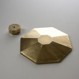 NOUSAKU Brass Incense Holder Plate - Octagon / 能作 香立て