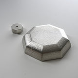 NOUSAKU Tin Incense Holder Bowl - Octagon / 能作 香立て