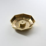 NOUSAKU Brass Incense Holder Bowl - Octagon / 能作 香立て