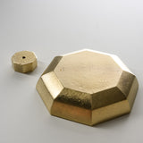 NOUSAKU Brass Incense Holder Bowl - Octagon / 能作 香立て