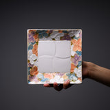 MARUKO Seto Ware Flower Square Plate - 2 Options / 瀬戸焼 浅皿