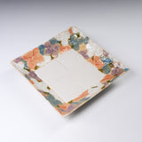 MARUKO Seto Ware Flower Square Plate - 2 Options / 瀬戸焼 浅皿