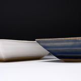 MARUKO Seto Ware Square Flower Small Plate - 2 Options / 瀬戸焼 取皿