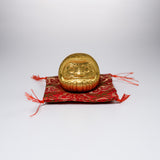 Nousaku Brass Ornament - Fuku Daruma - Gold / 能作 真鍮だるま