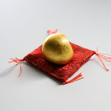Nousaku Brass Ornament - Fuku Daruma - Gold / 能作 真鍮だるま