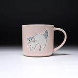 MoiNEKO Cat Mug Cup - Pink / ネコのマグカップ