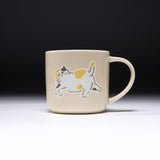 MoiNEKO Cat Mug Cup -  Beige / ネコのマグカップ