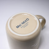 MoiNEKO Cat Mug Cup -  Beige / ネコのマグカップ