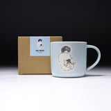 MoiNEKO Cat Mug Cup -  Blue / ネコのマグカップ