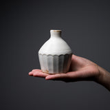 Wakasama Kiln Bell Shape Vase - Two Colour Options / わかさま陶芸