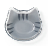 Coconeco Cat Glass Small Plate - Grey Cat / ココネコ 豆皿