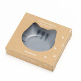 Coconeco Cat Glass Small Plate - Grey Cat / ココネコ 豆皿
