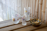 Okinawa Ryukyu Marumon Beer Glass / 琉球ビアグラス