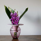 Sugahara Handmade Glassworks - Artemis Humidifying Flower Vase - Wine Red / 菅原工芸硝子 Sghr