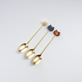 TSUBAME Marble Cat Spoon - 3 Colours Options / 猫のスプーン 燕三条