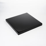 Crafted In Japan Lacquered Object Stand – Square / 黒塗 敷台