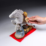 Shigaraki Ware Ornament - Galloping Horse - 23 cm / 信楽焼