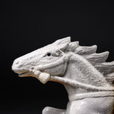 Shigaraki Ware Ornament - Galloping Horse - 23 cm / 信楽焼