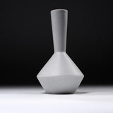 Mino ware YAMATSU Vase - Grey / 晋山窯 ヤマツ 一輪挿し