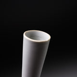 Mino ware YAMATSU Vase - Grey / 晋山窯 ヤマツ 一輪挿し