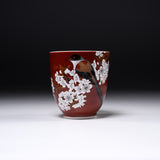 Kutani ware Tea Cup - Kacho Fugetsu / 九谷焼 湯呑み