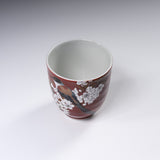 Kutani ware Tea Cup - Kacho Fugetsu / 九谷焼 湯呑み