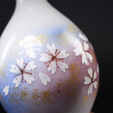 Kutani ware Sake Set - Cherry Blossom / 九谷焼 酒器セット