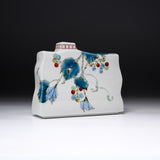 Kutani Ware Flower Vase - Grape Tree / 九谷焼 花瓶