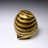 Kutani Ware Golden Owl Ornament - 10 cm / 九谷焼 梟