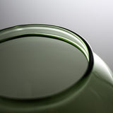 Sugahara Handmade Glassworks - Artemis Humidifying Flower Vase - Forest Green / 菅原工芸硝子 Sghr