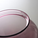 Sugahara Handmade Glassworks - Artemis Humidifying Flower Vase - Wine Red / 菅原工芸硝子 Sghr