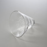 Sugahara Handmade Glassworks - Wa Bubble Glass - Rim / 菅原工芸硝子 Sghr
