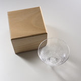 Sugahara Handmade Glassworks - Wa Bubble Glass - Rim / 菅原工芸硝子 Sghr