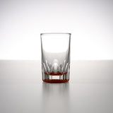 AMANO Lacquer Mother-of-Pearl Shot Glass - Red Sakura 90 ml / 天野漆器 螺鈿ガラス