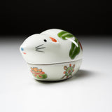 Arita Ware Condiment Container - Mouse / 有田焼 ネズミの珍味入れ