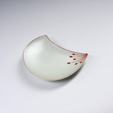 Arita Ware Petal Plate - 9 cm - Two Colour Options / 有田焼 幸楽窯 花びら小皿